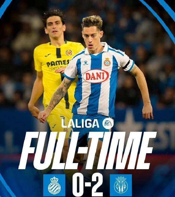 西班牙人客场遭遇失利，保持低迷状态()