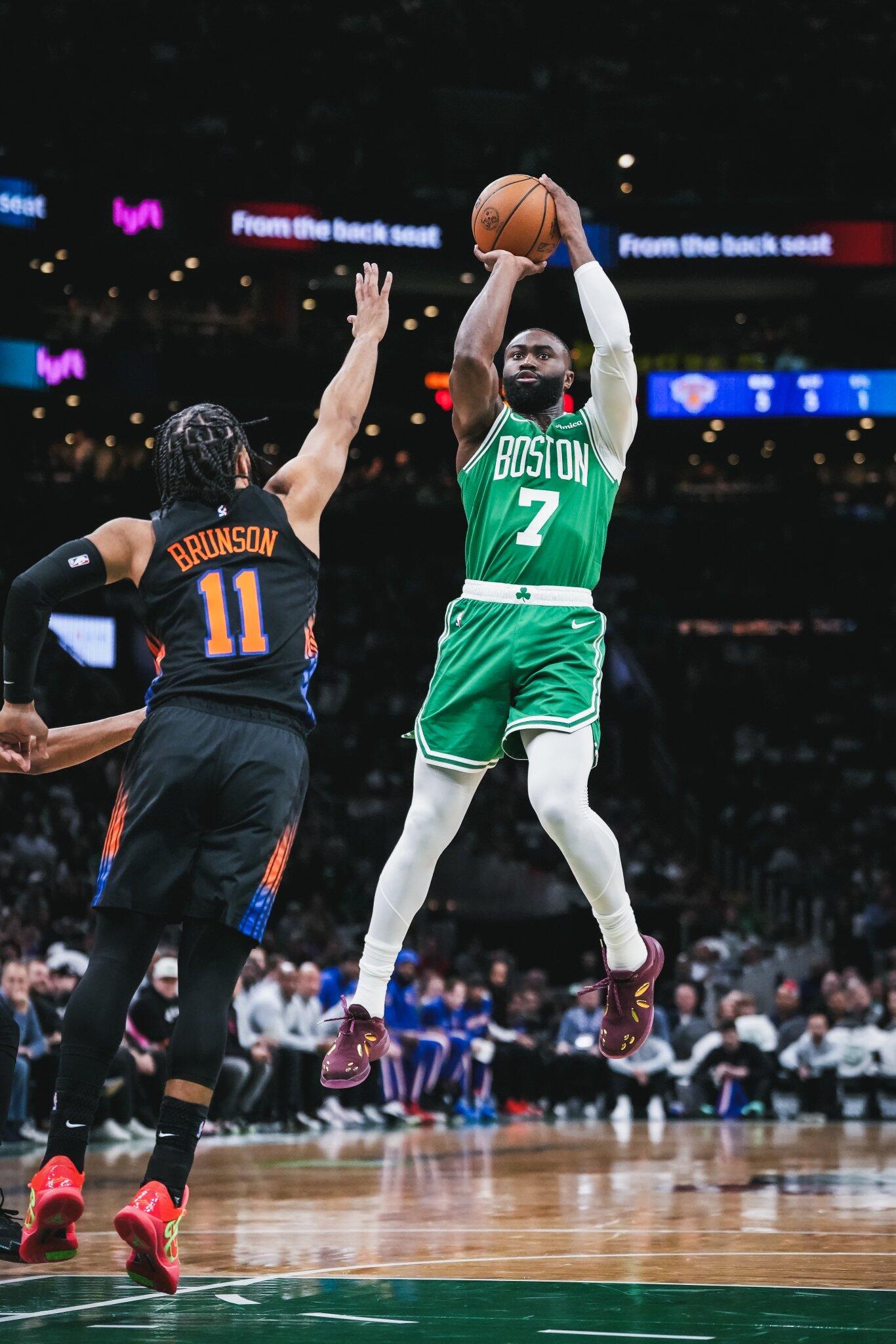 凯尔特人球星状态神勇，成为球队胜利保证()