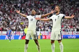 英格兰国家队遇强敌，艰难晋级欧锦赛半决()