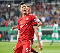 拜仁慕尼黑球员火力全开，净胜对手三球()